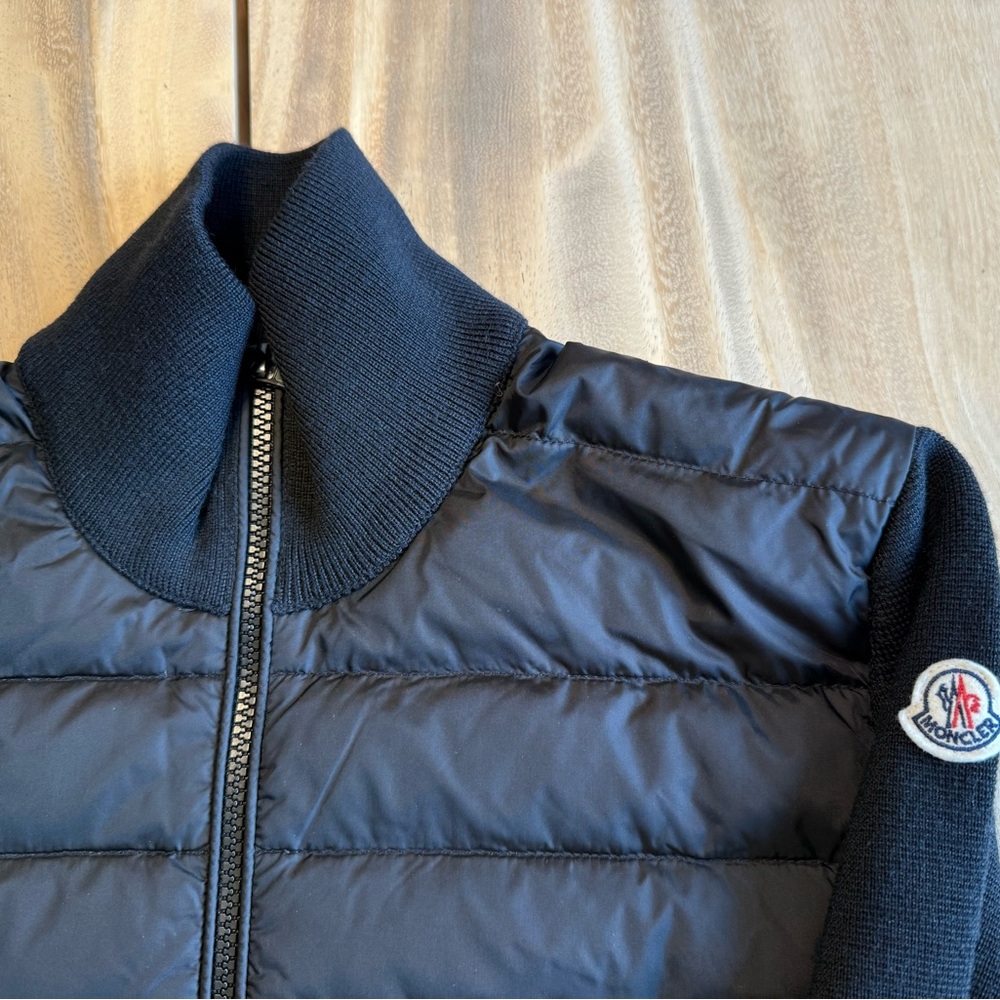 Moncler Boy’s Small Black Quilted Jacket